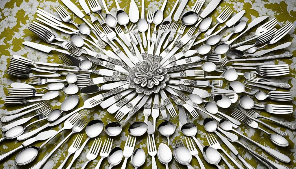 couverts de mariage en gros