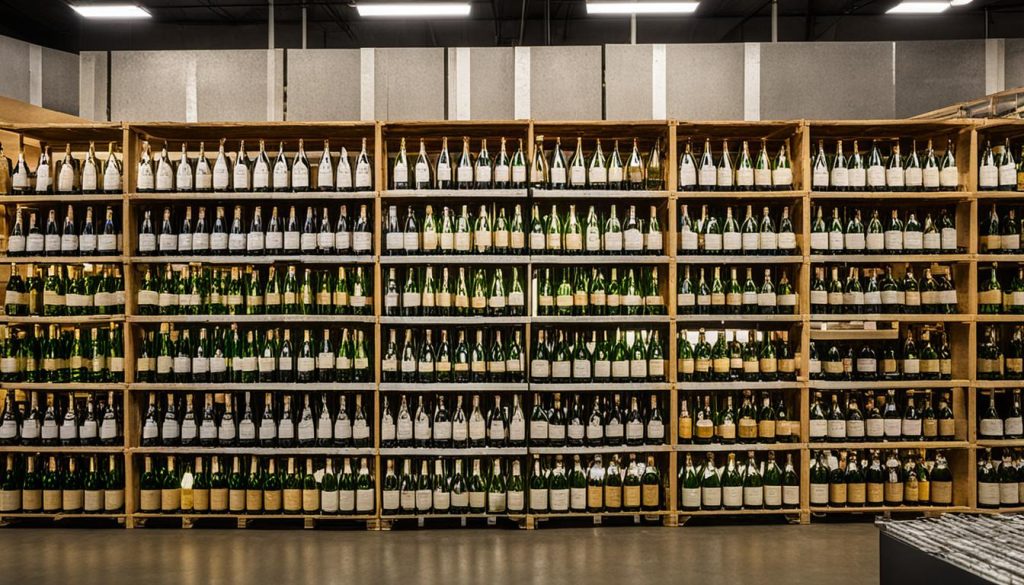 large sélection de champagnes de qualité en gros