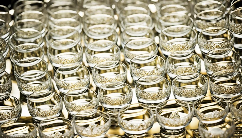 verres de mariage en gros